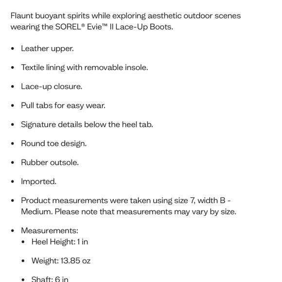 Sorel EVIE ll Lace Black Suede Bootie Size 9.5 New!! - Picture 11 of 11